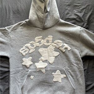 Gray Sp5der Men's Hoodie
